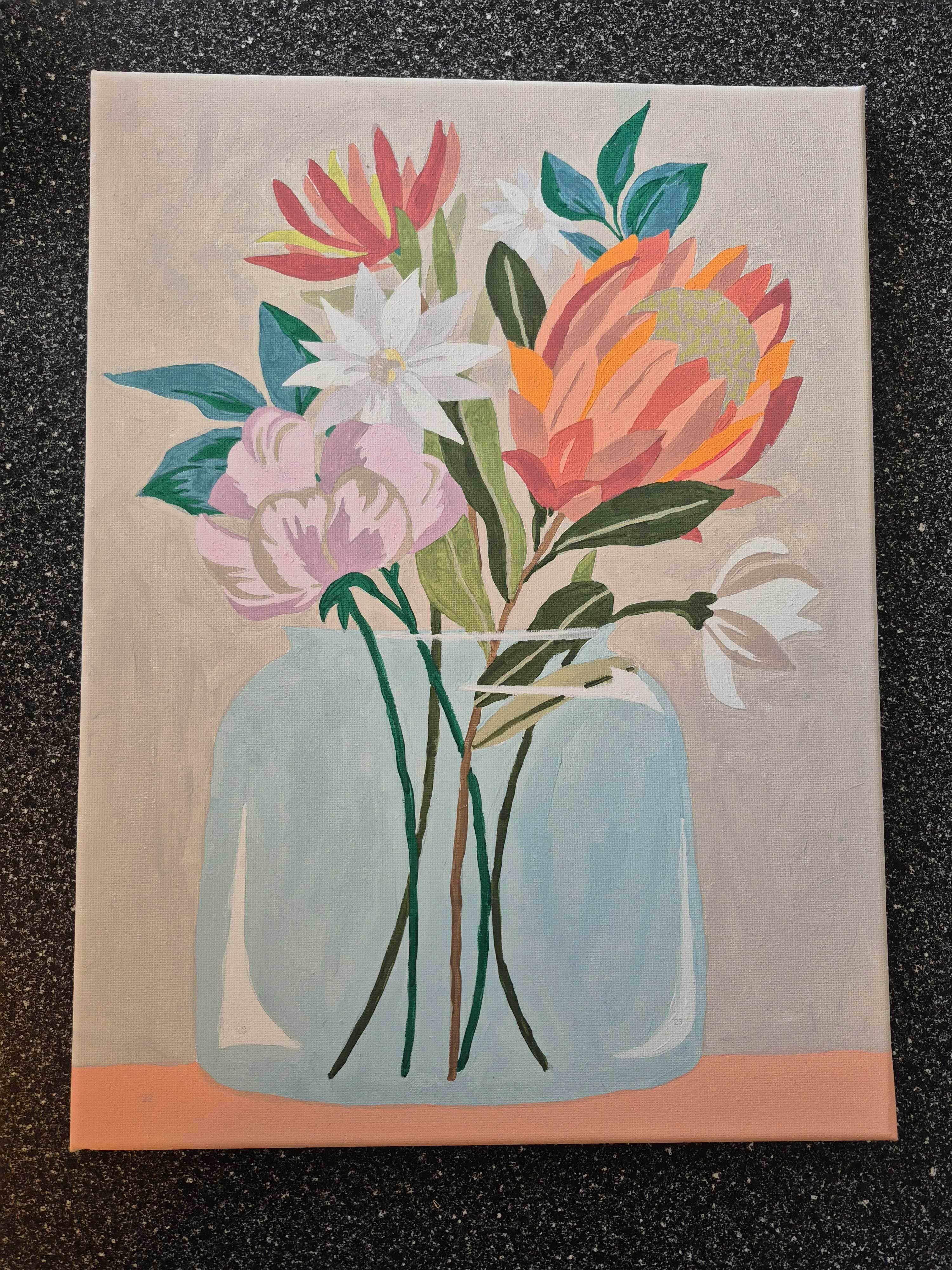 Claire Little Spence Vase of Flowers