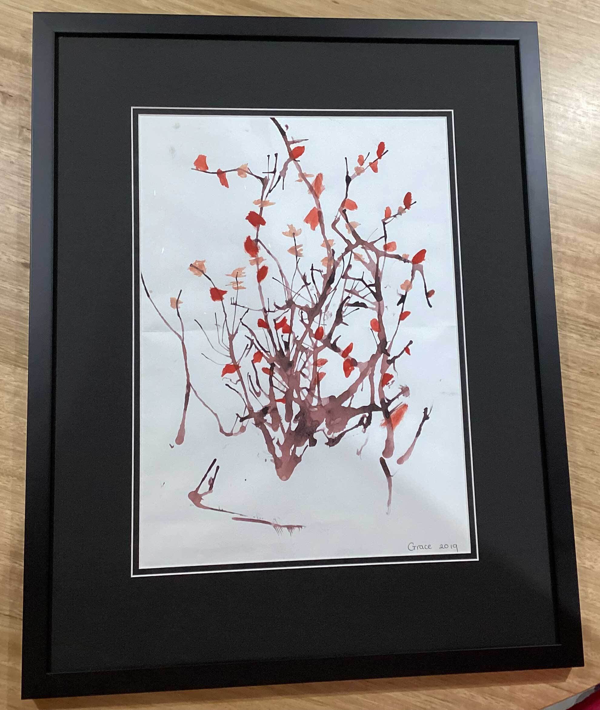 Autumn branches by Grace Pawson