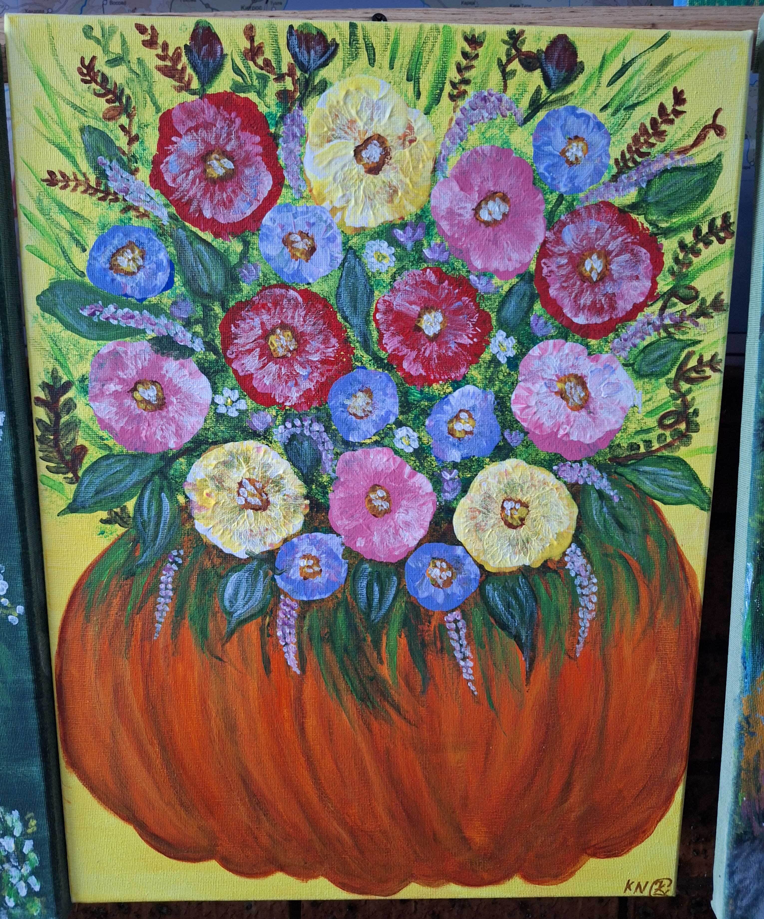 Pumpkin Bouquet by Kate Nikolovska