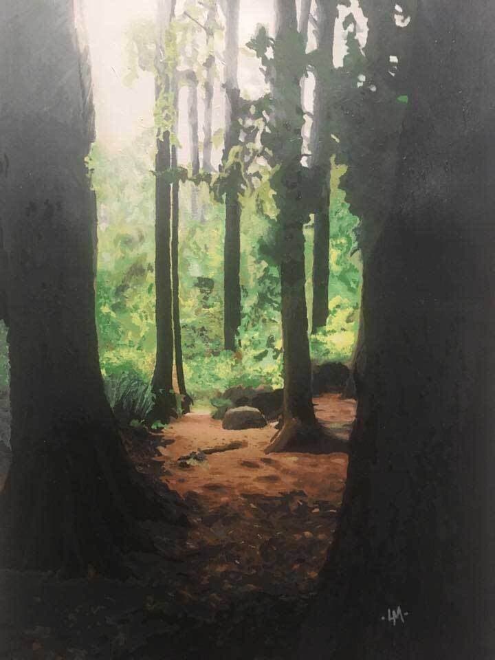 Walking off the Path by Lucy Makin