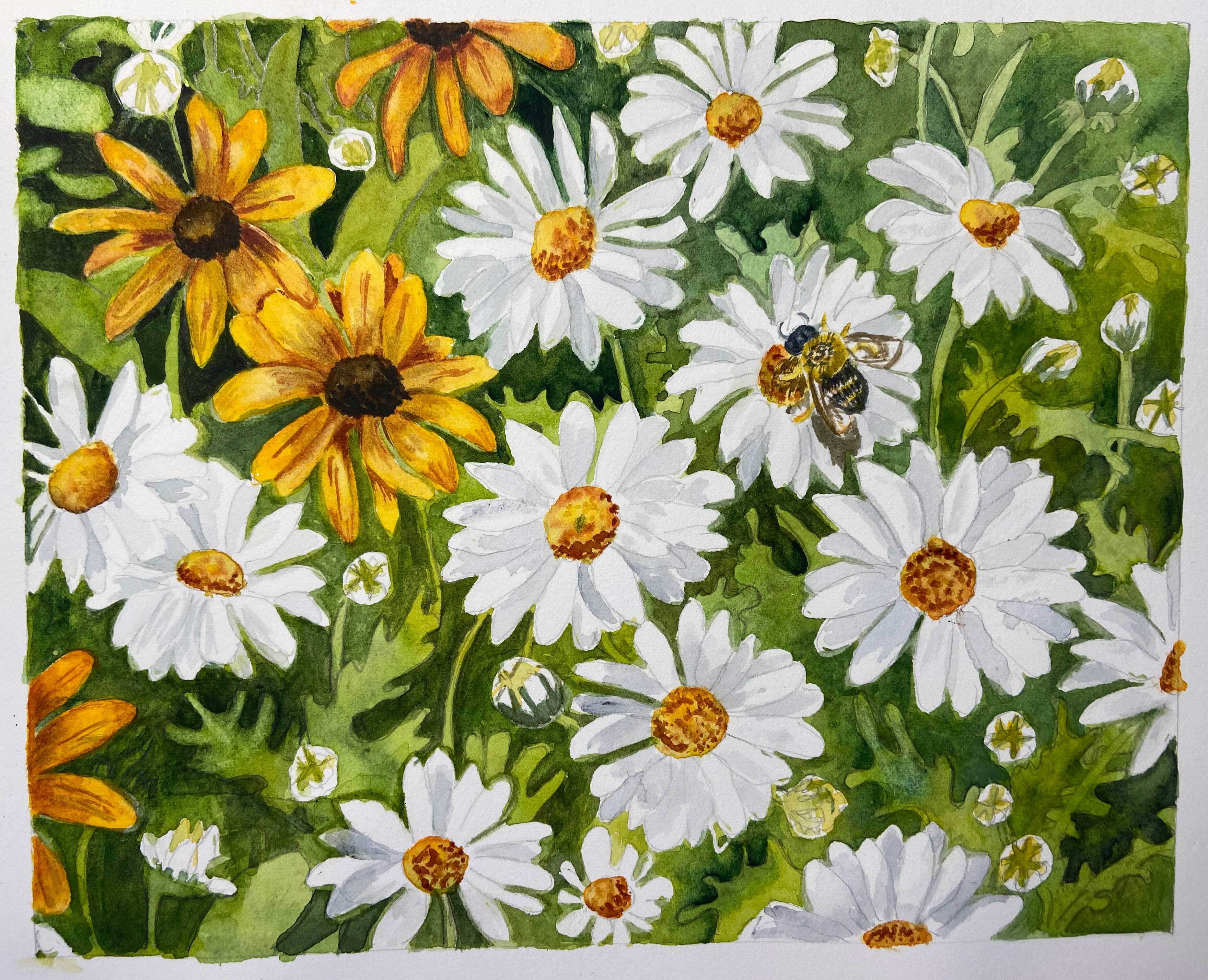 Joy of bees by Mandi Keck