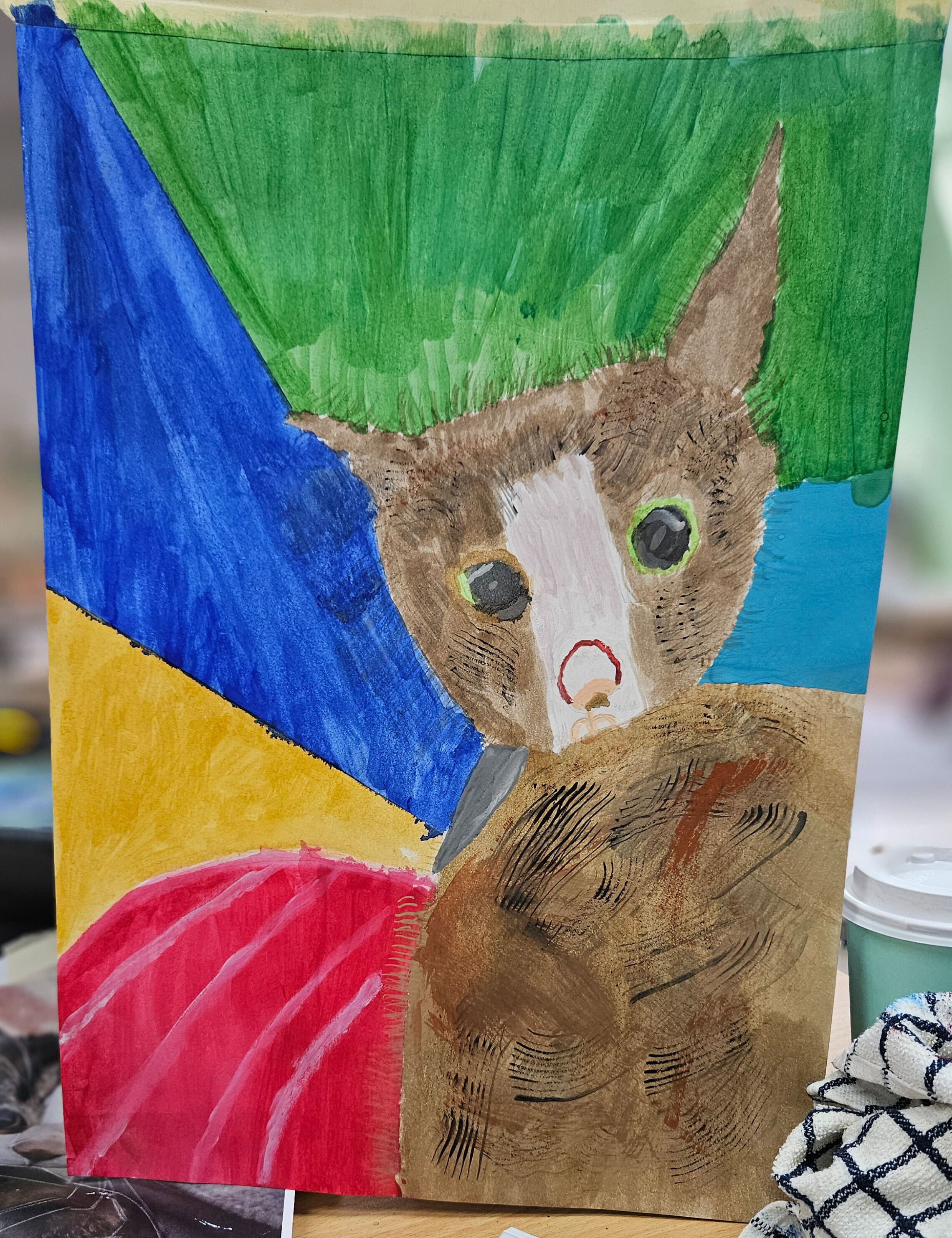 My companion casper my living by Melissa Holdsworth