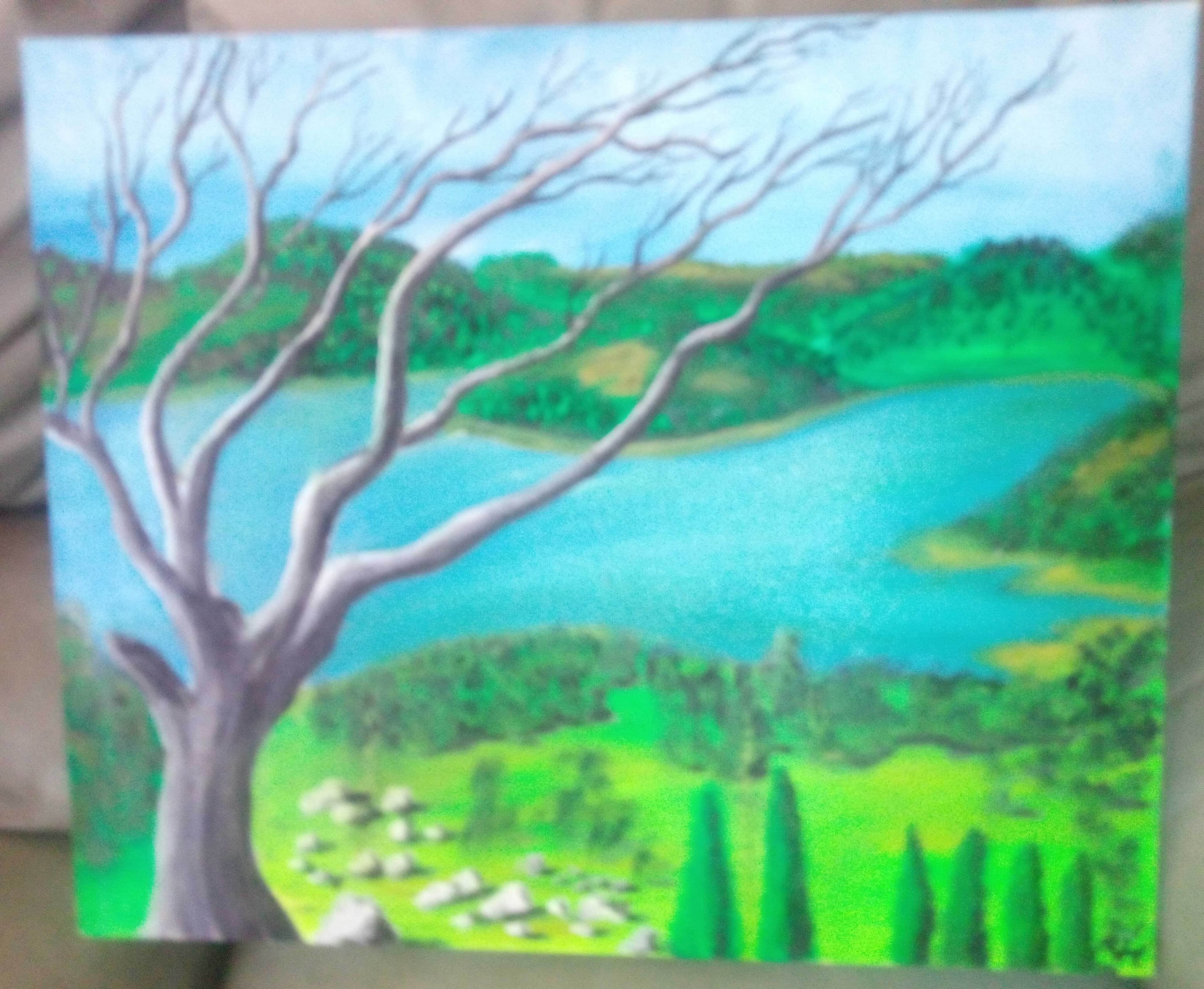 Lake lyall by Ronald Hill
