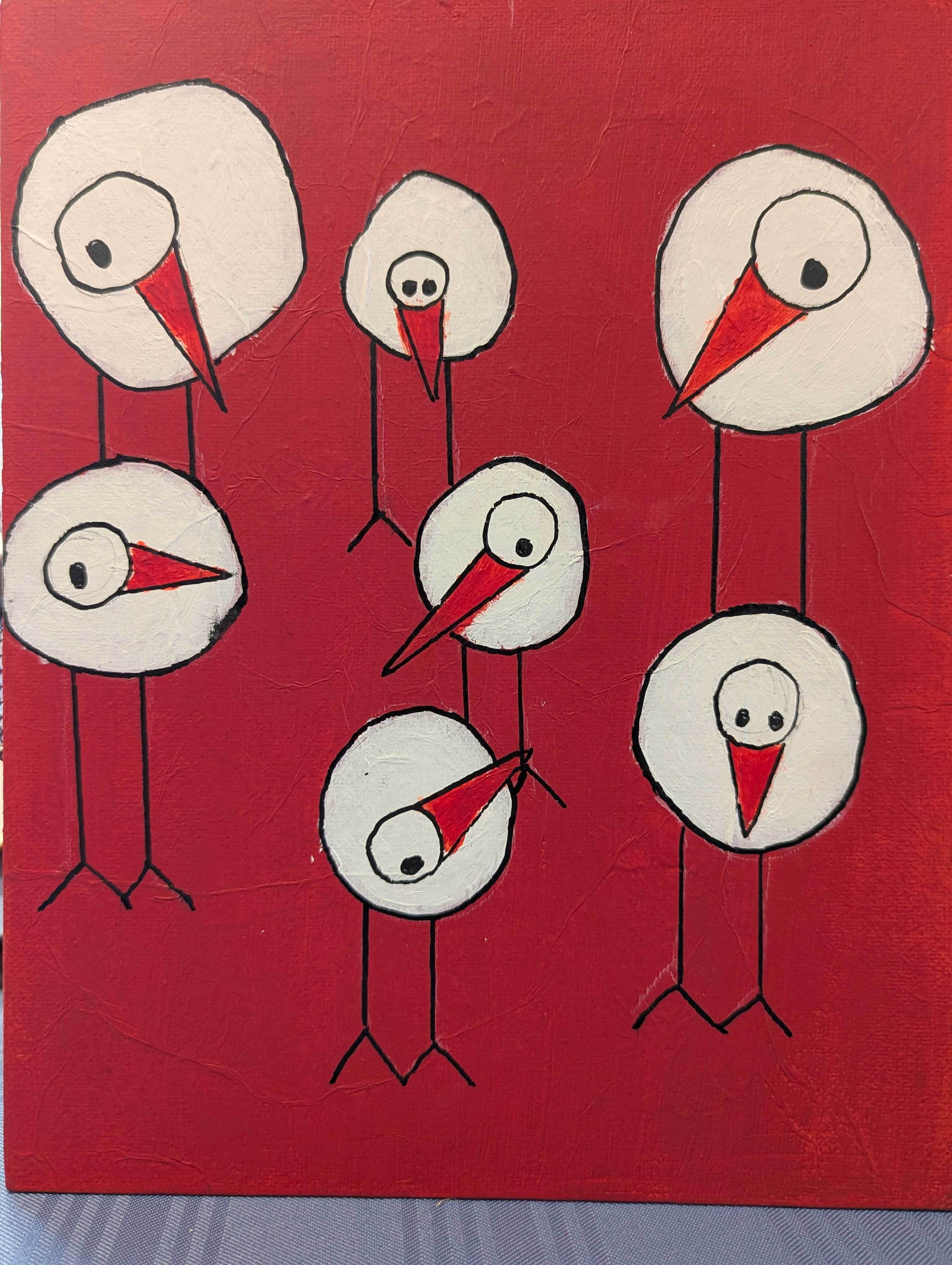 Shauna White A Seagull Sunday