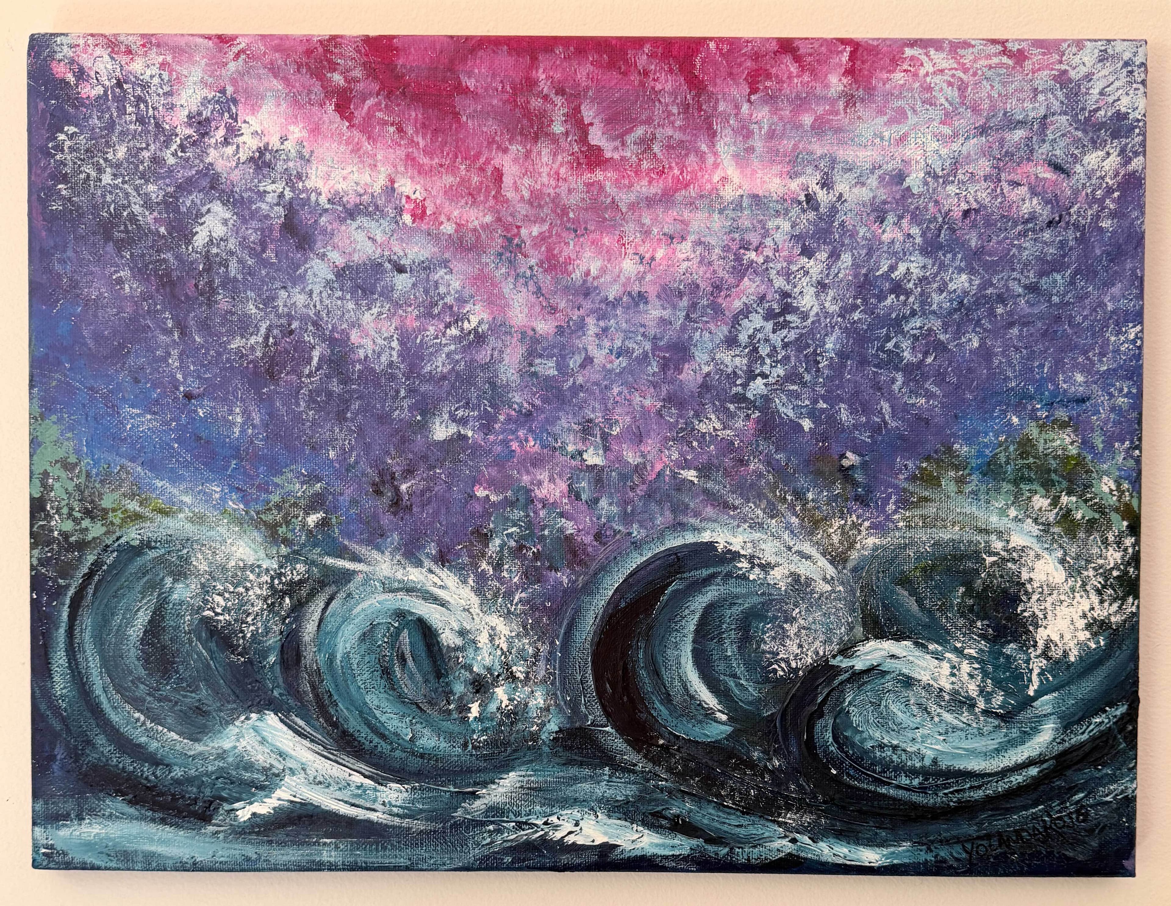 Yolanda Millard Sea Serpents Playing with the Wind