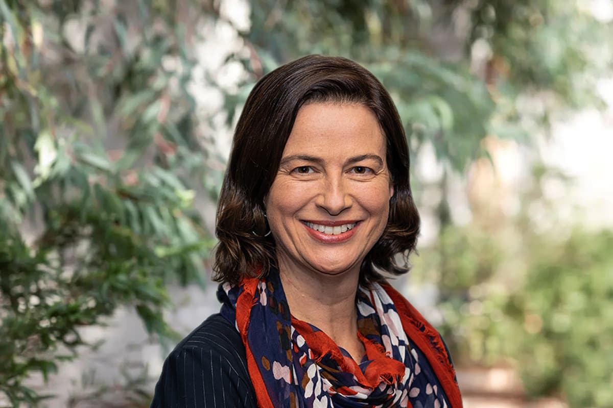 A headshot of Alison Dean, Chief Transformation Officer at MS Plus