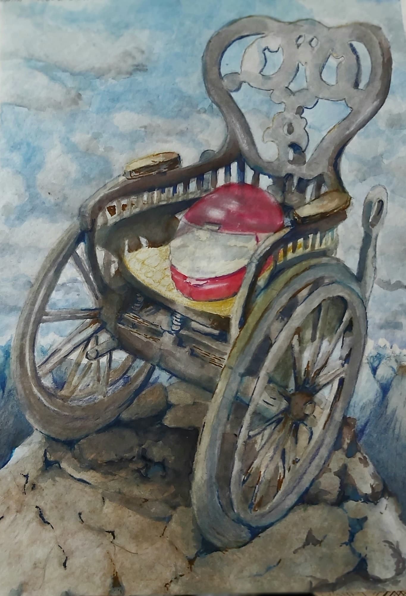 Climbing mountains with disability by Leon Waldhuter