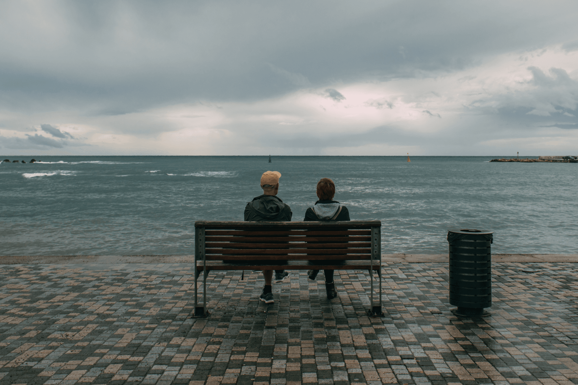 Couple on beach