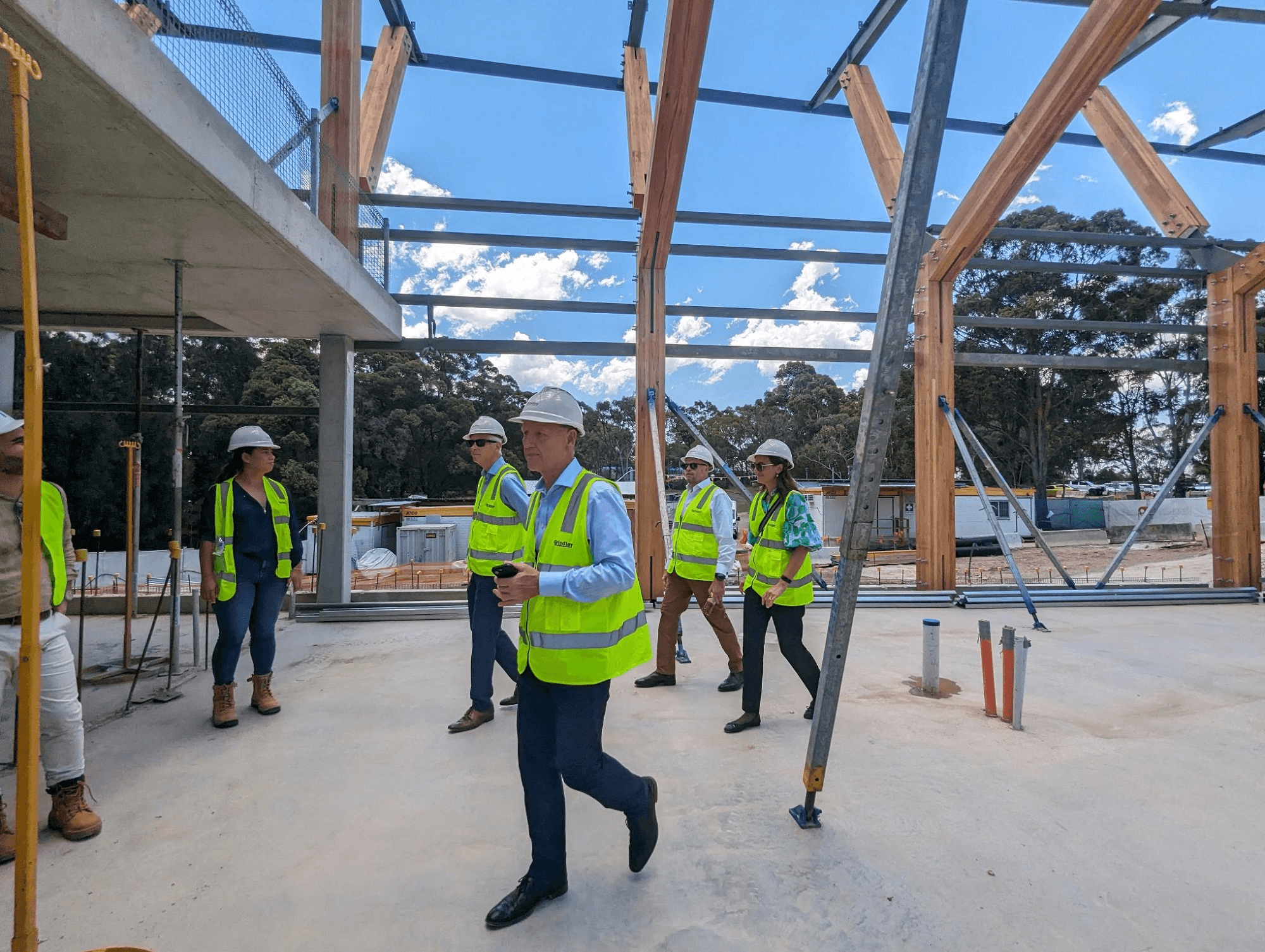 Lidcombe topping out Dec23