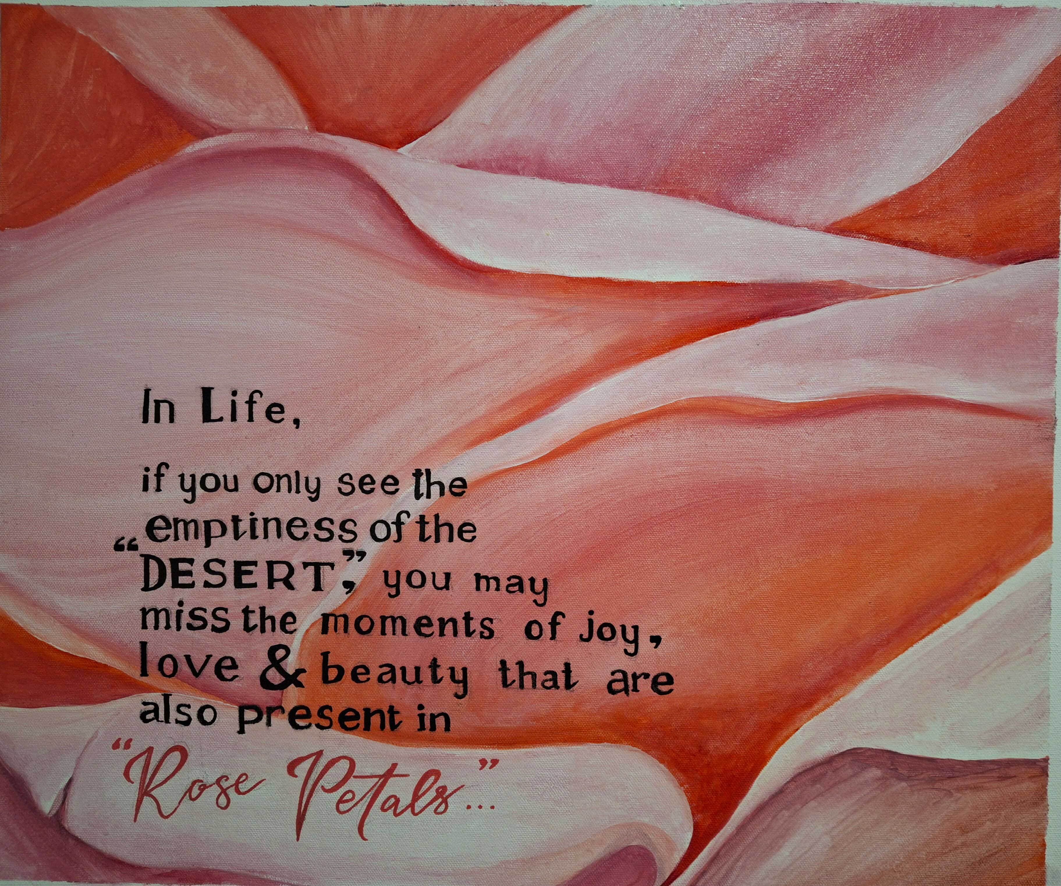 Chameera Perera Even a desert can resemble a rose Perspective Matters