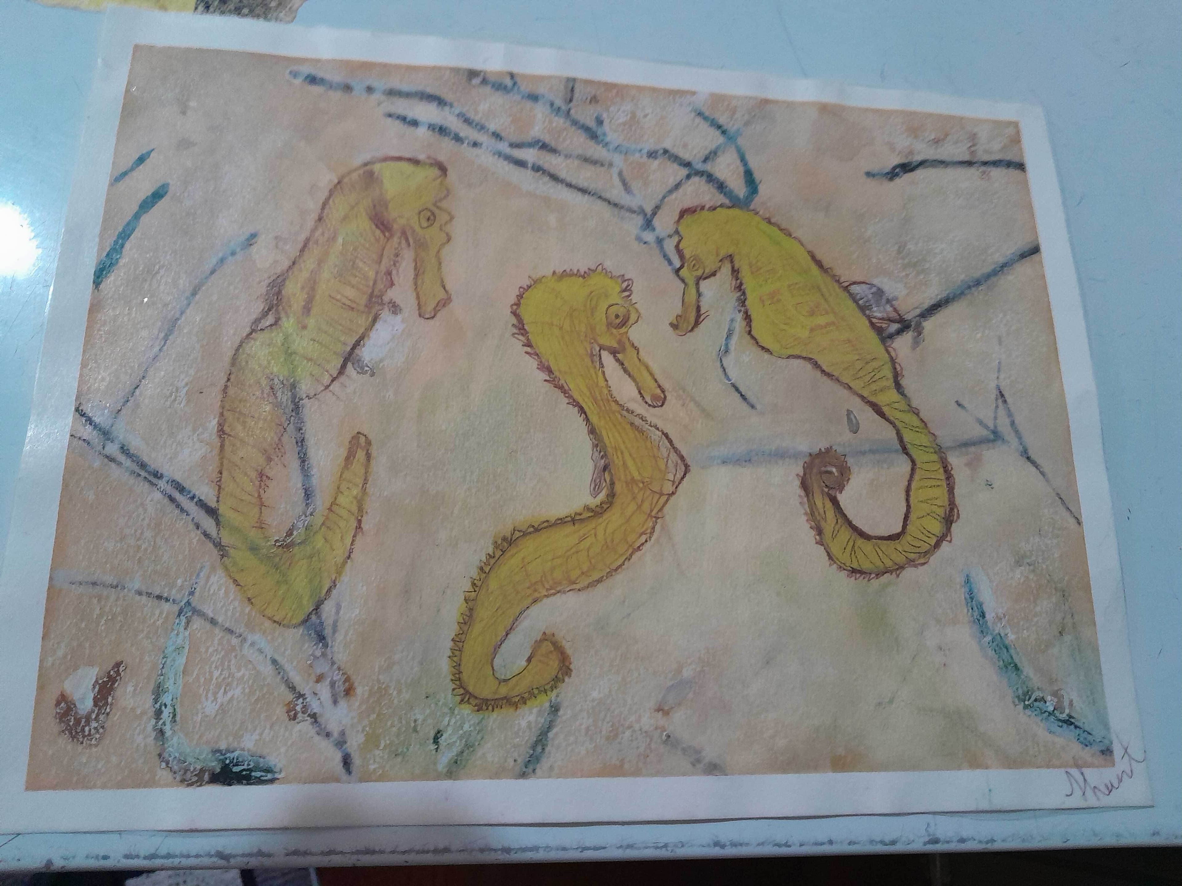 Jeannette Hunt Floating Sea Horses