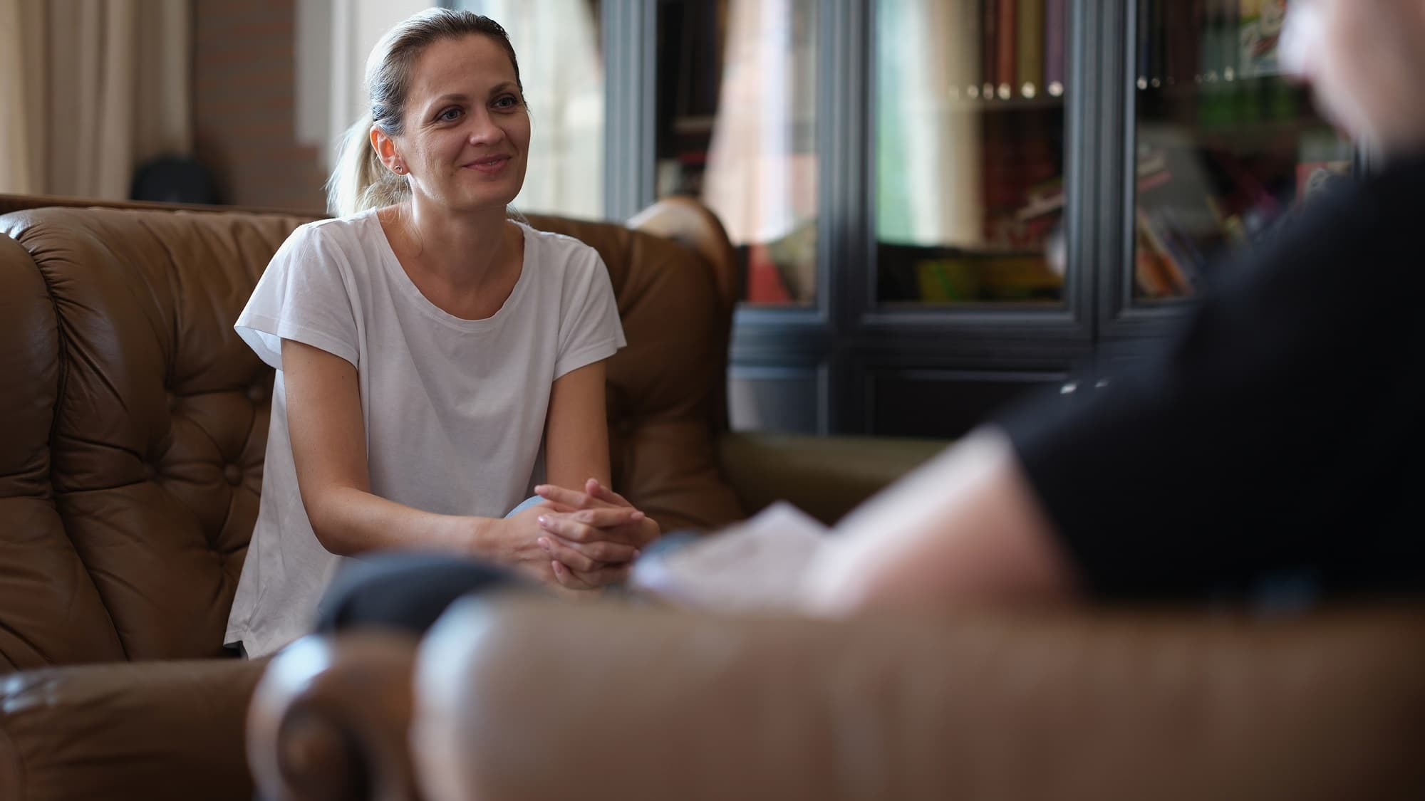 Bigstock Portrait Of Young Smiling Woma 466161575
